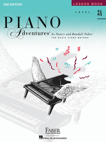 Faber Piano Adventures Piano Lesson Book Level 3A