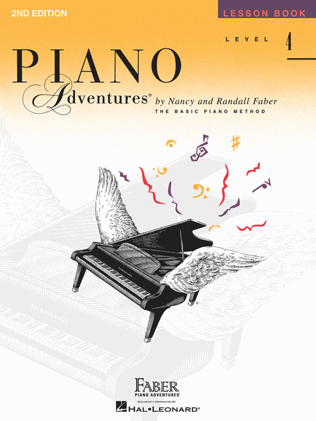Faber Piano Adventures Piano Lesson Book Level 4