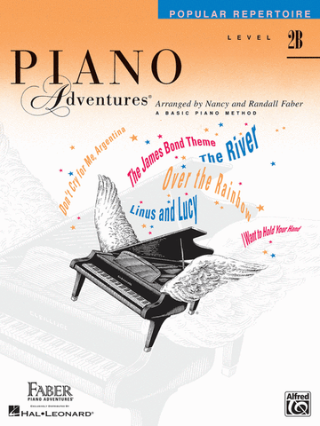 Faber Piano Adventures Piano Popular Repertoire Book Level 2B