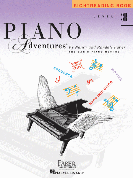 Faber Piano Adventures Piano Sight-Reading Book Level 3B