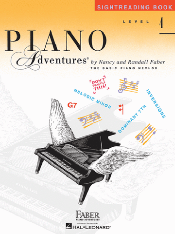 Faber Piano Adventures Piano Sight-Reading Book Level 4
