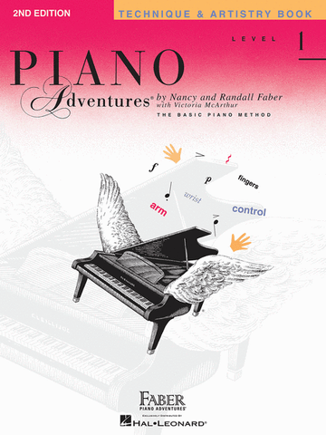 Faber Piano Adventures Piano Tech & Artistry Book Level 1
