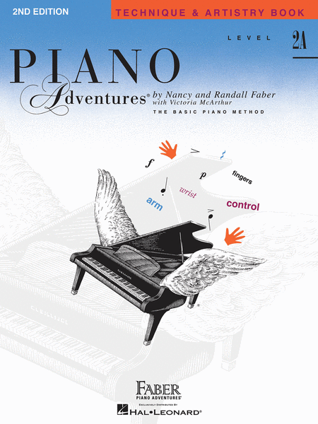 Faber Piano Adventures Piano Tech & Artistry Book Level 2A