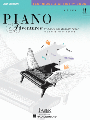 Faber Piano Adventures Piano Tech & Artistry Book Level 3A