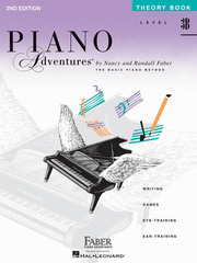 Faber Piano Adventures Piano Theory Book Level 3B | Melodica Music Store Dubai