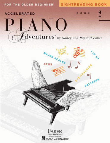Faber Piano Adventures Piano Accelerated Sight-Reading Book 2