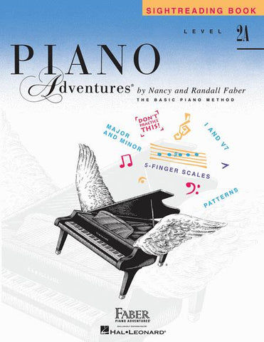 Faber Piano Adventures Piano Sight-Reading Book Level 2A