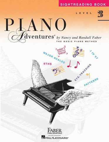 Faber Piano Adventures Piano Sight-Reading Book Level 2B