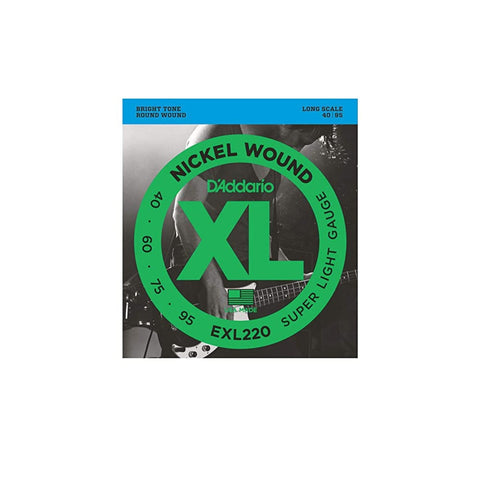 D' Addario Bass Guitar Strings EXL220S-4