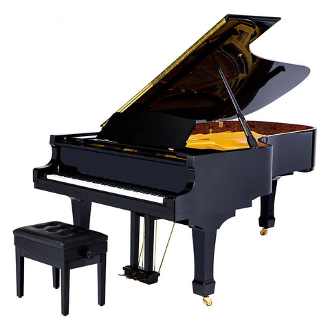 Steiner Grand Piano  HG-196E - Black with Bench