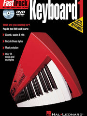 Hal Leonard Fast Track: Keyboard Method 1 - Piano Books | Melodica Music Store Dubai