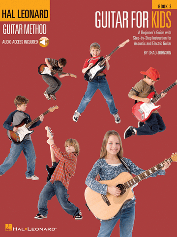 Hal Leonard Guitar Method for Kids Book 2 Audio Access
