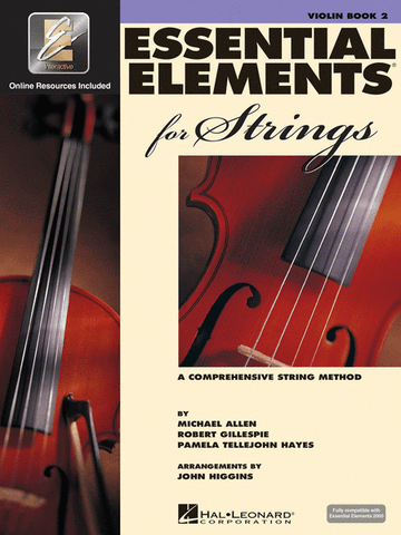 Hal Leonard Violin Essential Elements for Strings Book 2