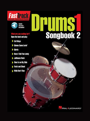 Hal Leonard Drum Fast Track Song Book 2 Level 1