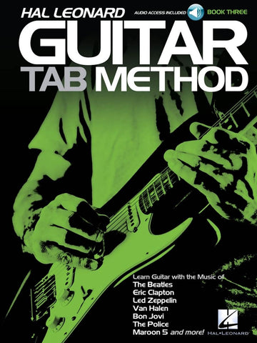 Hal Leonard Gutar Tab Method Book 3