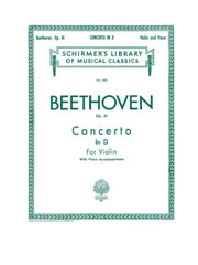 Hal Leonard Violin Concerto In D Major Vol 233 - Strings Books | Melodica Music Store Dubai