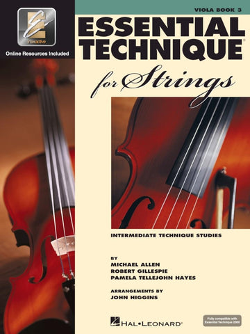 Hal Leonard Viola Essential Technique Eei