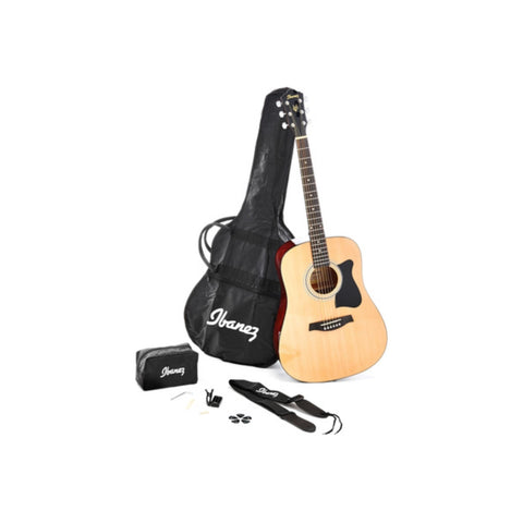 Ibanez Acoustic Guitar, Tuner, Bag, Access V50NJP-NT 4/4