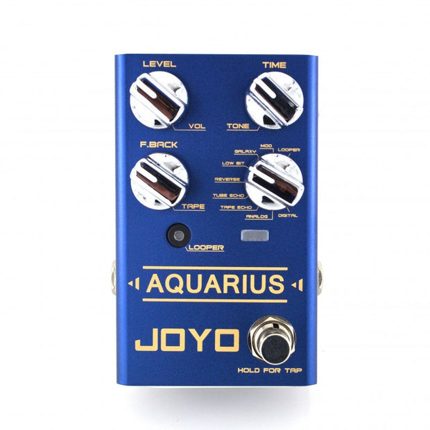 JOYO R-07 Aquarius Multi Delay & Looper Guitar Effect Pedal