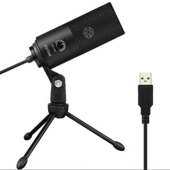 Fifine k669 usb microphone with volume dial for streaming, vocal recording, podcasting on | Melodica Music Store Dubai