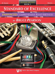 Kjos B and Std Of Excellence Enhance Bk 1, Clarinet | Melodica Music Store Dubai