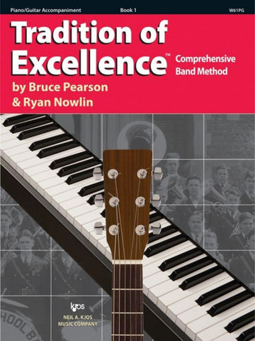 Kjos Band Tradition Of Excellence: Piano/Gtr Accmp