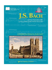 Kjos Piano Bach-Ltl Fugues & Ltl Preludes W/Fugues | Melodica Music Store Dubai