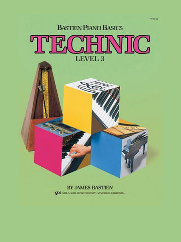 Kjos Piano Basics - Technic Level 3