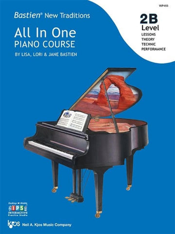 Kjos Piano Bastien New Trad. All In One, Lv 2B