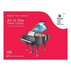 Kjos Piano Bastien New Trad. All In One, Primer B | Melodica Music Store Dubai