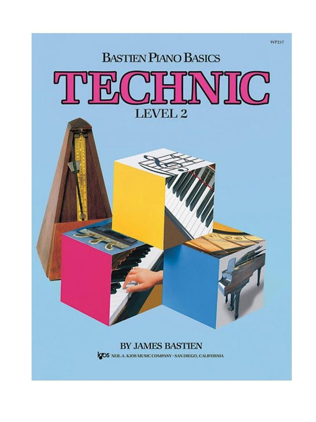Kjos Piano Bastien Piano Basics, Level 2, Technic