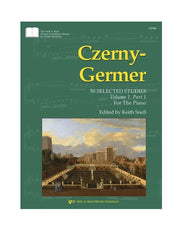 Kjos Piano Czerny-Grmr 50 Selected Studies V1, P1 | Melodica Music Store Dubai
