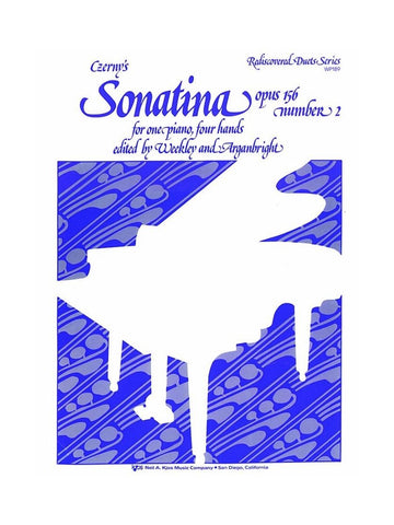 Kjos Piano Czerny'S Sonatina Opus 156 Number 2