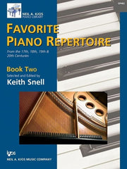 Kjos Piano Favorite Piano Repertoire, Book Two | Melodica Music Store Dubai
