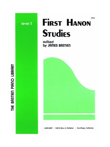 Kjos Piano First Hanon Studies