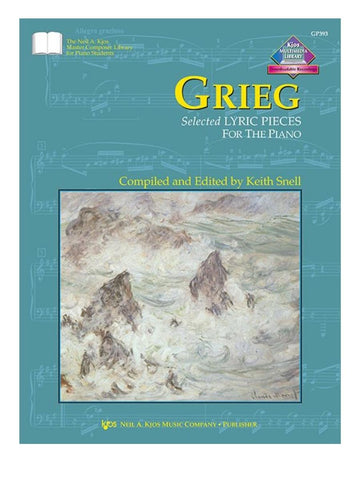 Kjos Piano Grieg Selected Lyric Pieces For Piano