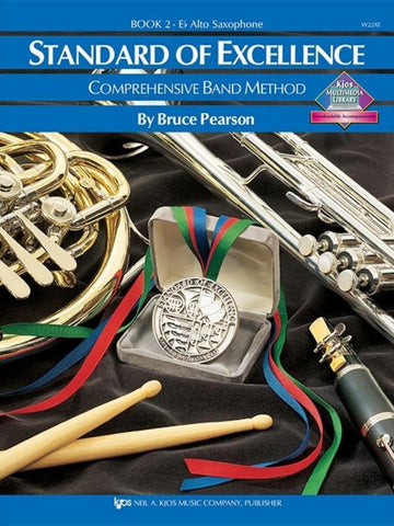 Kjos Saxophone Standard of Excellence Book 2