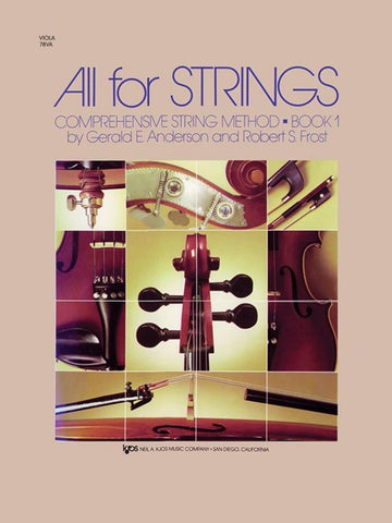 Kjos Viola All Strings Comprehensive Book 1