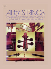 Kjos Viola All for Strings Book 1 | Melodica Music Store Dubai