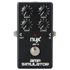 NUX Guitar Pedal Amp Simulator AS-4 | Melodica Music Store Dubai
