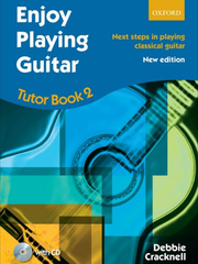 Oxford Enjoy Playing Guitar Tutor Book 2 W/CD | Melodica Music Store Dubai