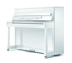 Pearl River EU-110 Upright Piano - White | Melodica Music Store Dubai