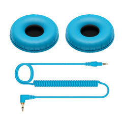 Pioneer HDJ-CUE1 Cable&Earpads HC-CP08-L Blue | Melodica Music Store Dubai