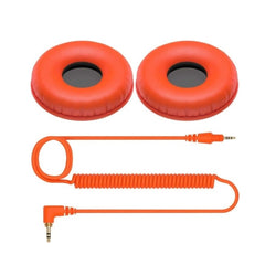Pioneer HDJ-CUE1 Cable&Earpads HC-CP08-M Orange | Melodica Music Store Dubai