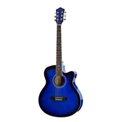 Steiner Acoustic Guitar - AG401 - 4/4 - Blue | Melodica Music Store Dubai