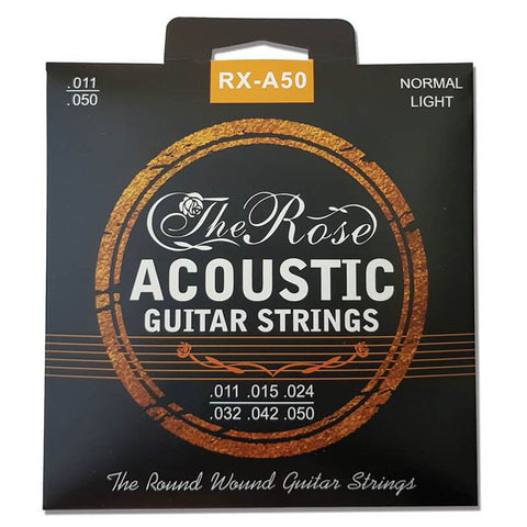 The Rose Acoustic Guitar Strings - RX A50