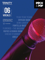 Trinity Rock& Pop Vocals Female Gr.6 - 2018 - Singing Books | Melodica Music Store Dubai
