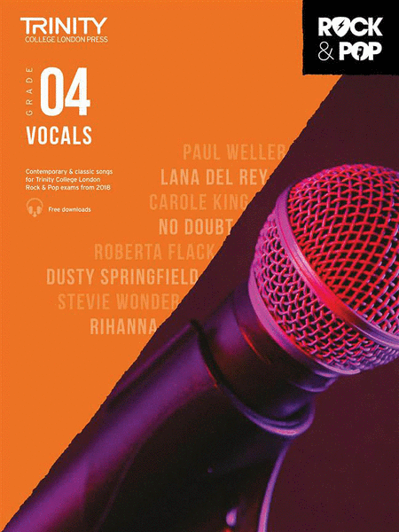 Trinity Rock & Pop Vocals Gr.4 - 2018