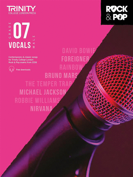 Trinity Rock & Pop Vocals Gr.7 - 2018