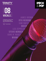 Trinity Rock & Pop Vocals - Grade 8 (Male Voice) - Music Books | Melodica Music Store Dubai